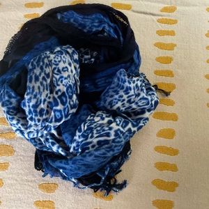 Animal print scarf